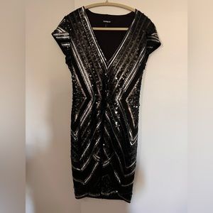 Express Sequin Dress Size Medium